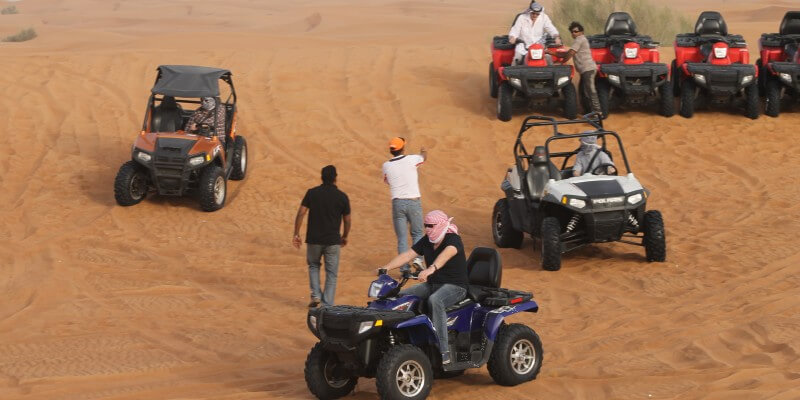 Enjoy a memorable evening desert safari in UAE